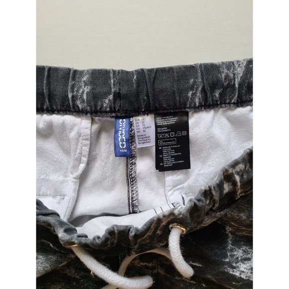 H&M Pants Hm Divided Mens Midnight Tie Dye Joggers Size 32 Poshmark